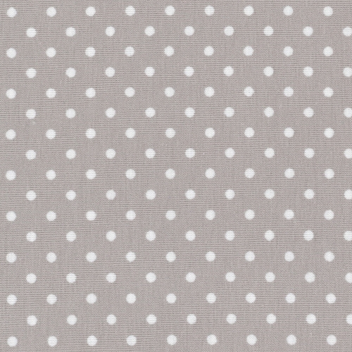 Jersey Swafing - Tupfen - 3 mm - Grau